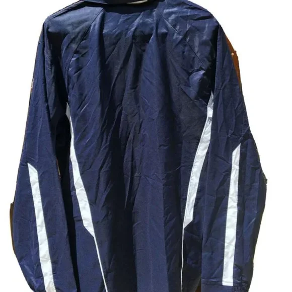 Under Armour NWT Jacket Mens Medium M Cold Gear Dark Blue/White Eagles Full Zip - Picture 4 of 9